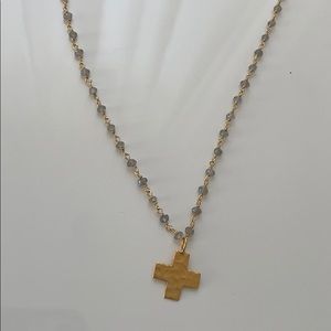 Cross Bead Necklace